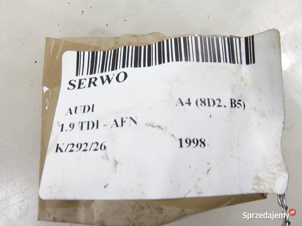 SERWO AUDI A4 B5 19 TDI 8D0612105G osobowe