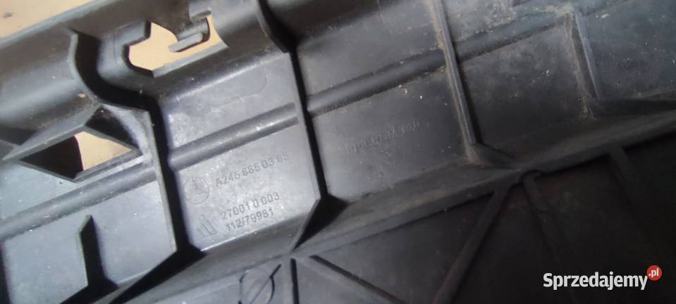 MERCEDES W246 LIFT BKLASA WZMOCNIENIE ZDERZAKA dolnośląskie