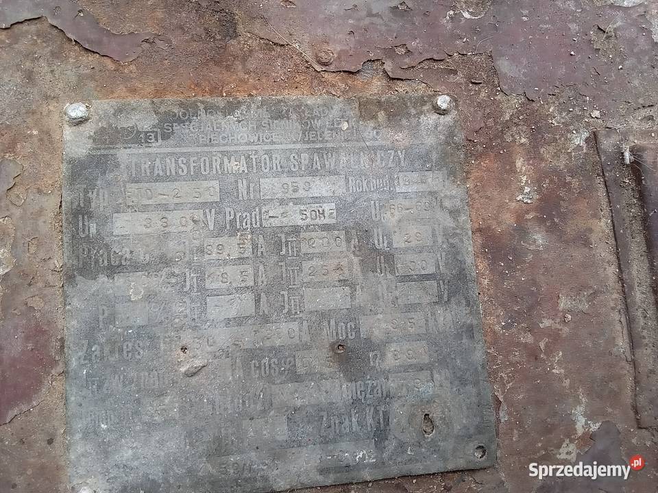 Transformator spawalniczy ETD250 spawarka Podolany