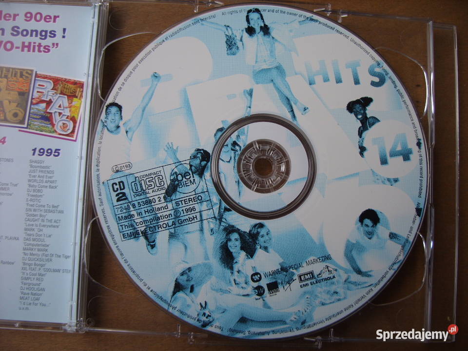 Sklad CD BRAVO HITS 14 2 CD1996 Wołów