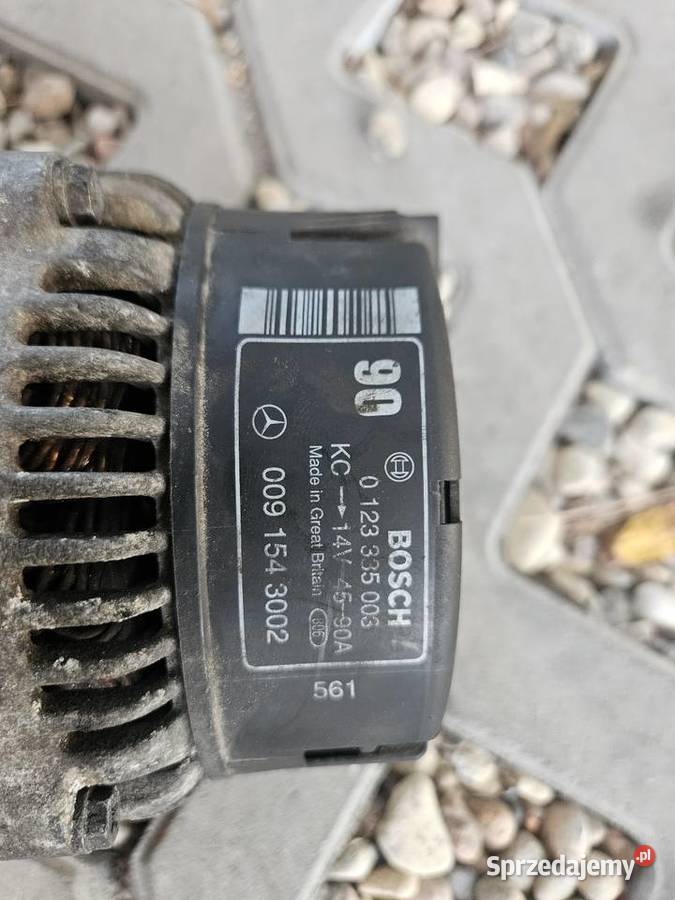 Mercedes W140 35TD alternator Młynek