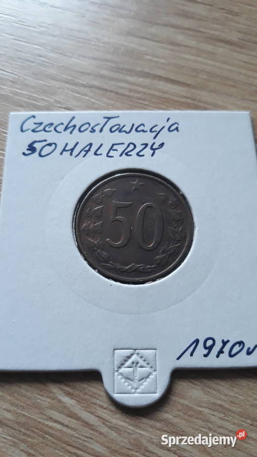 50 Halerzy Czechosłowacja 1964 r i 1970 r
