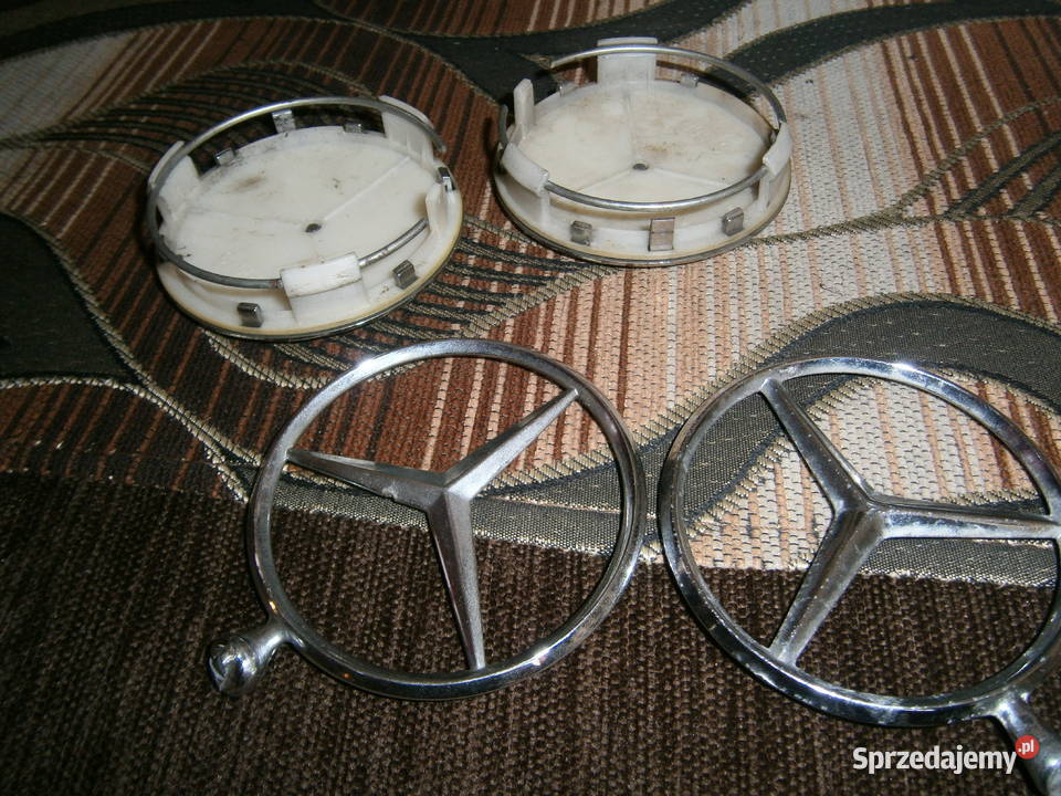 Znaczki emblamat dekielki na felgi Mercedes BENZ Białystok