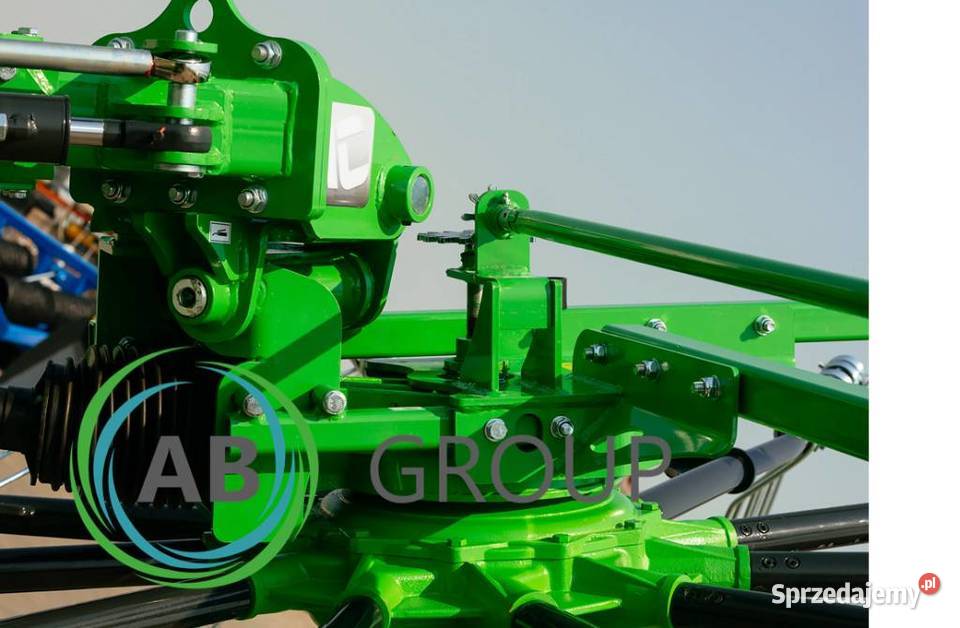 InterTech Zgrabiarka Dwukaruzelowa ZKD 800 GZD01 Rzędziany