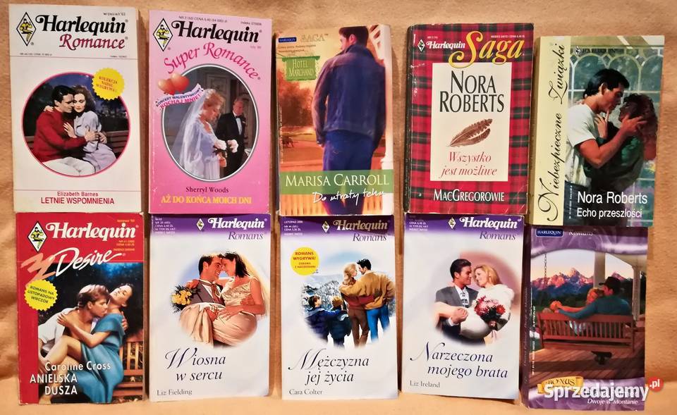 Książki Harlequin różne tytuły Proza i poezja Warszawa