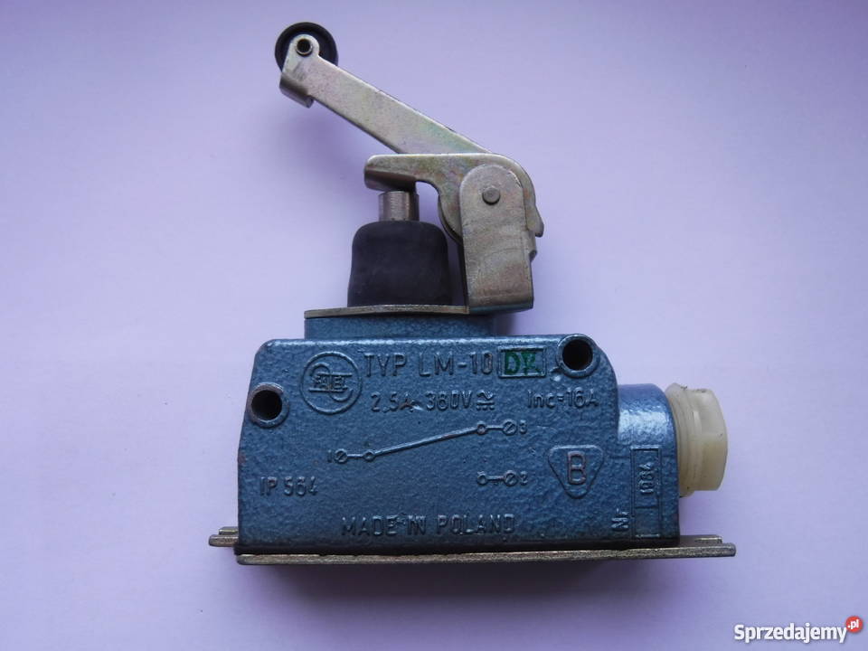 LM10DR 380V Łącznik krańcowy LM10DR z dźwignią i mazowieckie