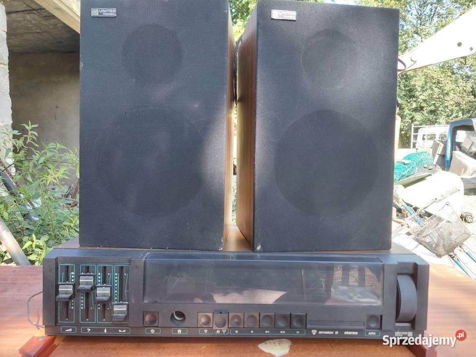 Unitra amator 2 tonsil radio glosniki