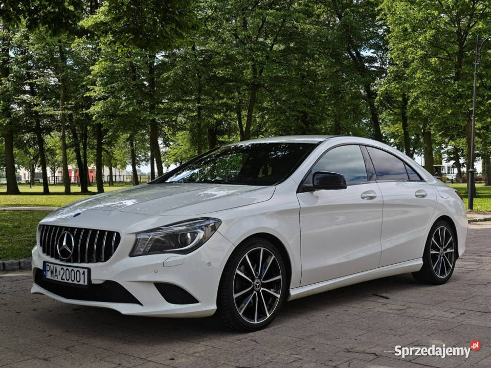 Mercedes CLA 200 I 20132019 biały wielkopolskie Sadlno