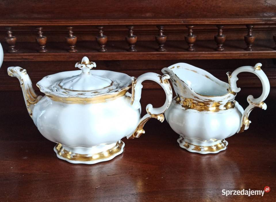 Dzbanek i mlecznik Porcelana i szkło Gdańsk sprzedam