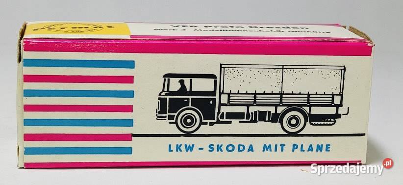 Skoda ciężarówka skala 187 HO Modelarstwo Grudziądz