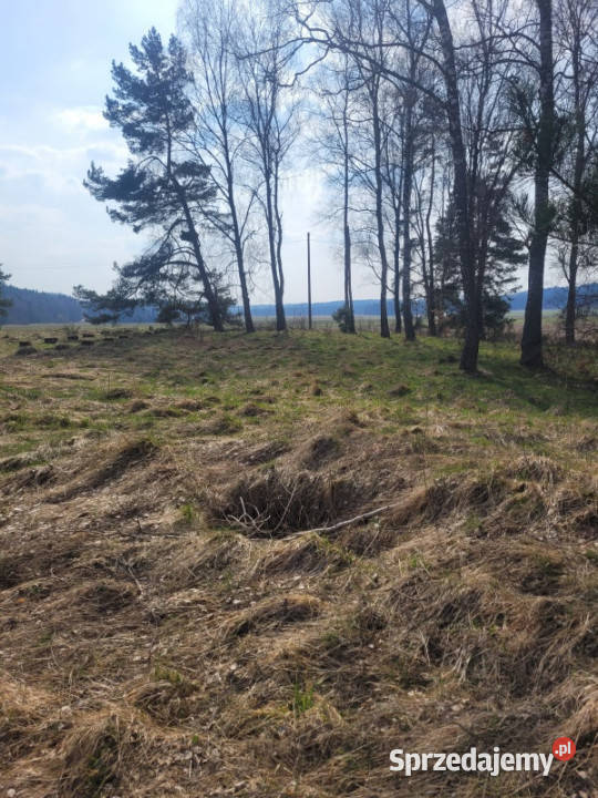 duża Działka budowlana malowniczo położona Polanów