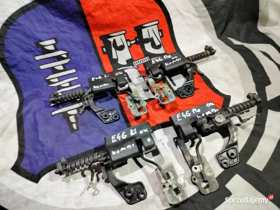 Bmw e46 kombi zawiasy tylnej klapy szyby prawy łódzkie