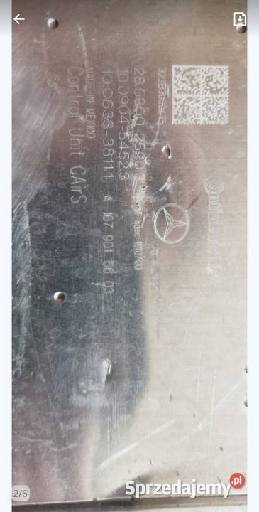 MERCEDES 167 GLE POMPA ZAWIESZENIA 1679016603 Grodzisk Mazowiecki