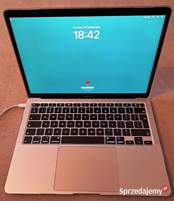 MacBookAir91 proc Intel i3 16Mb 256 ssd 133 inch Oborniki Śląskie