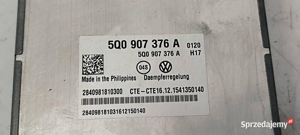 MODUŁ VOLKSWAGEN PASSAT B8 RLINE 5Q0907376A osobowe