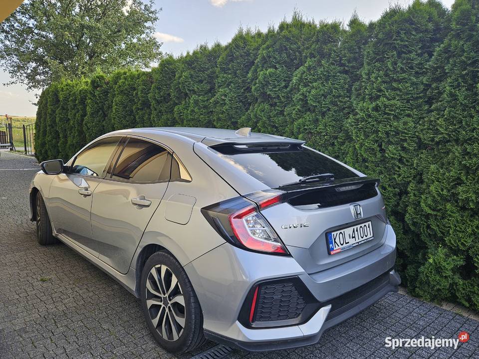 HONDA CIVIC 10 ELEGANCE NAVI mały przebieg 64 manualna Olkusz