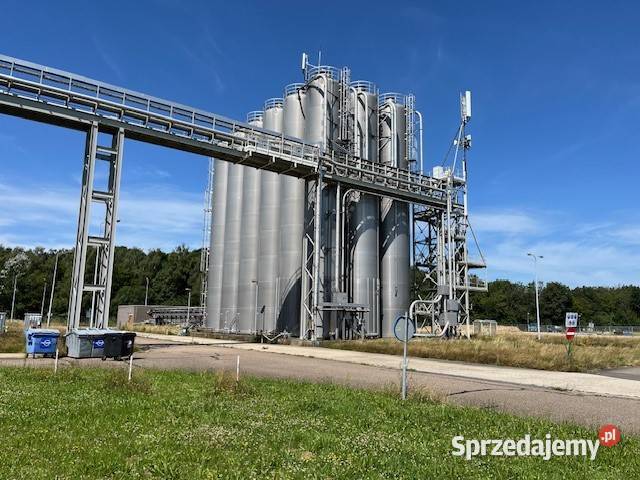 Silos silosy aluminiowe do granulatu tworzywa o