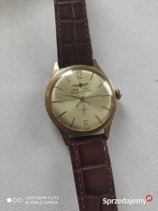 Szwajcarski ZEIH De Luxe 21kamieni stan idealny Lublin