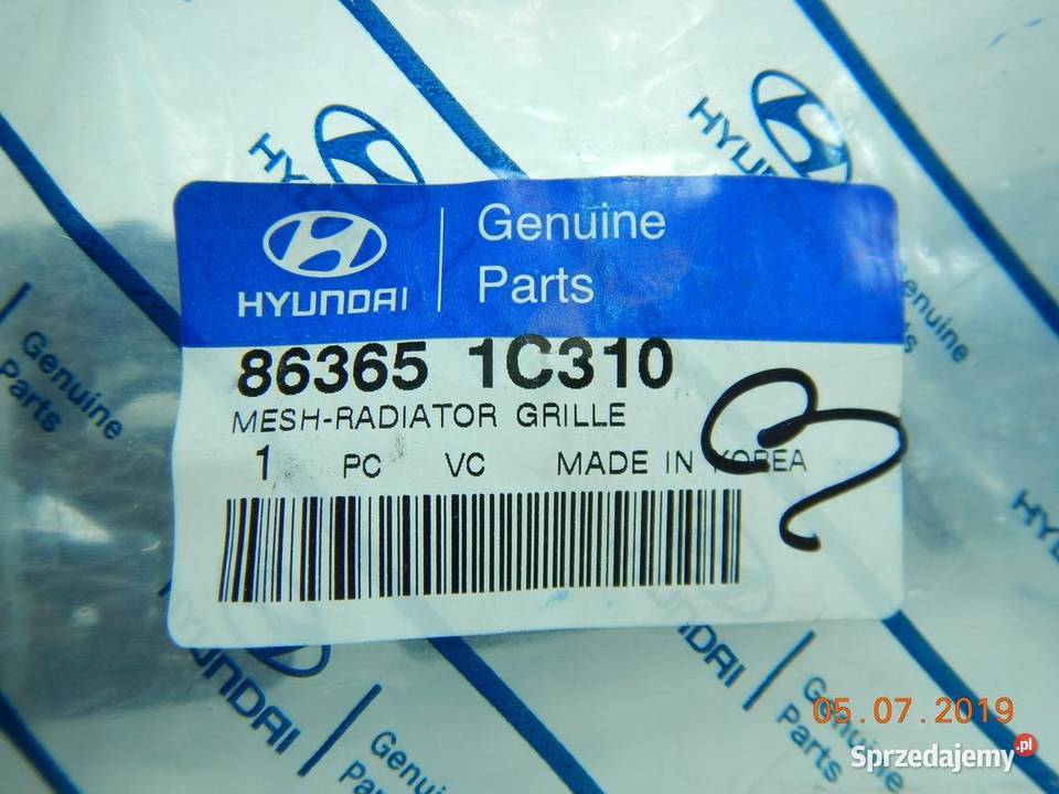 GRILL ATRAPA HYUNDAI GETZ 0510 NOWY ORYGINAŁ ASO sprzedam