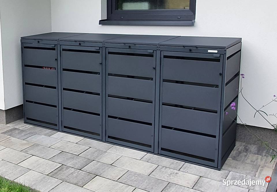 Zabudowa koszy na śmieci Obudowa na kosze Osłona Poznań sprzedam