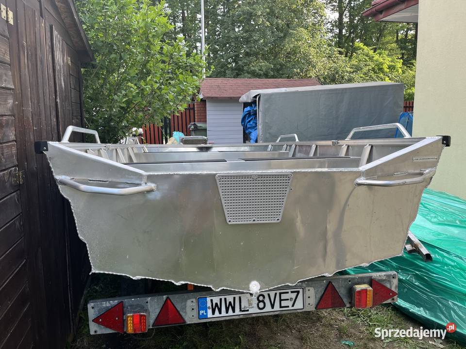 Łódź wędkarska aluminiowa Warszawa