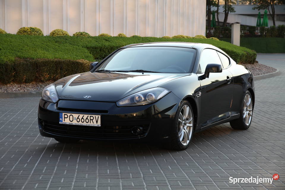 Hyundai Coupe 20 143 gaz BRC 2008 r 105 Poznań serwisowany w ASO sprzedam