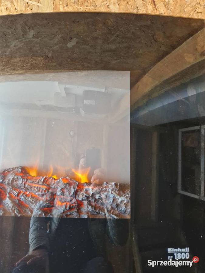 Einhell Elektryczny kominek EF 1800 900 wat Głogowa