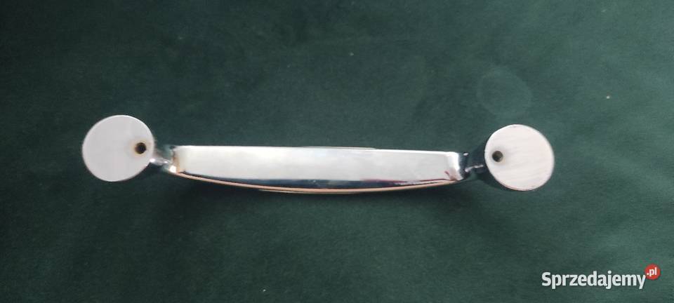 Uchwyt meblowy chrom z porcelaną 20 Rejowiec Fabryczny