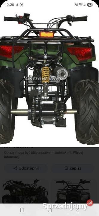 Sprzedam quad 110 automat kingway podlaskie