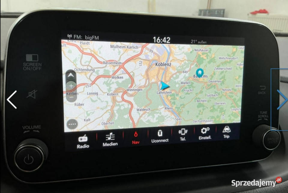 Fiat Tipo 14 TJet 120 Lounge II 2016 nawigacja Samochody osobowe Mysłowice