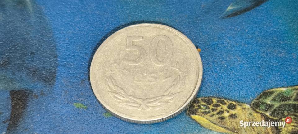 Monety PRL 50 groszy 1977