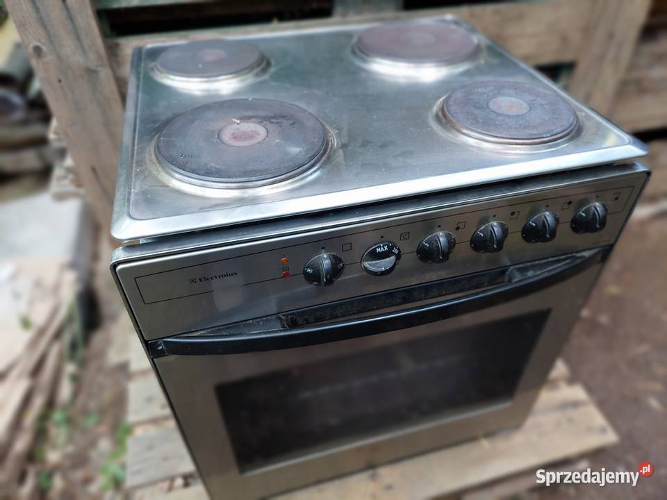 kuchnia z płytą grzewczą electrolux eon 398 x