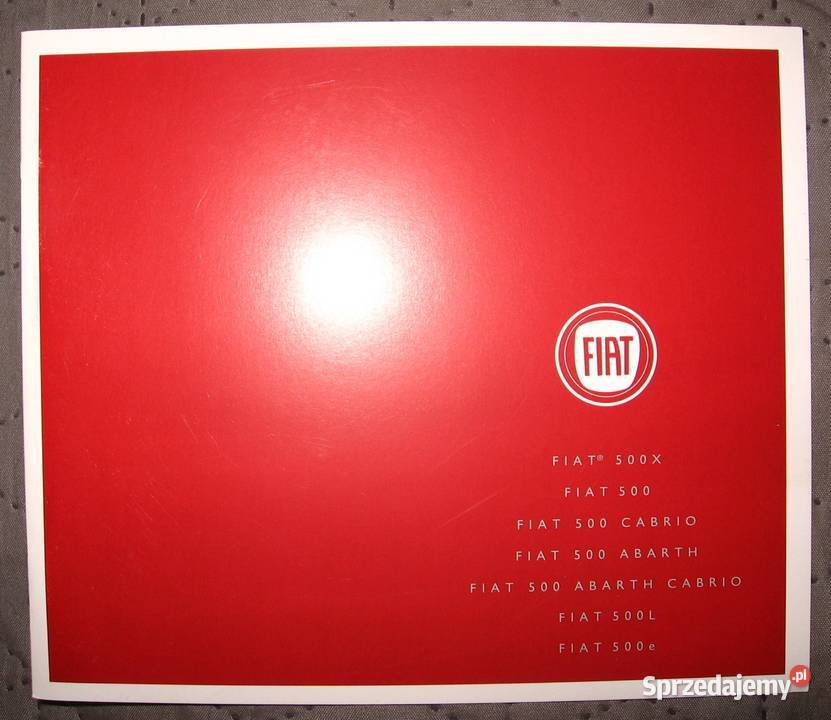 FIAT 2014 prospekt katalog Pozostałe Kępice sprzedam