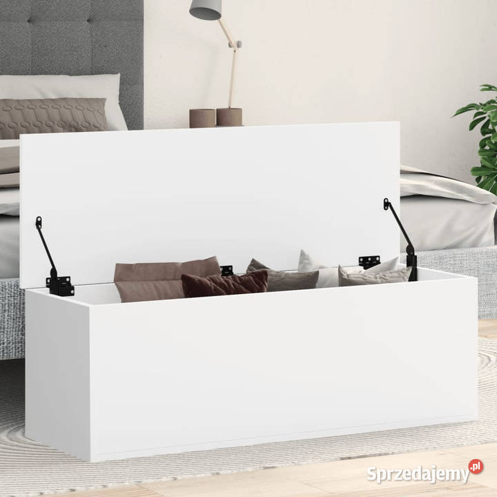 Skrzynia biała 102x35x35 materiał drewnopochodny sprzedam