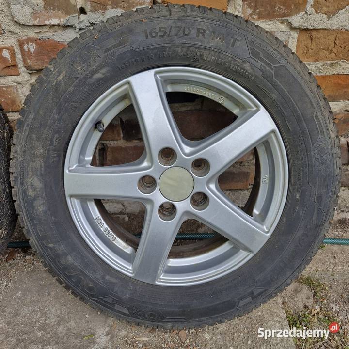 Alufelgi 14 5x100 z oponami Góra Kalwaria
