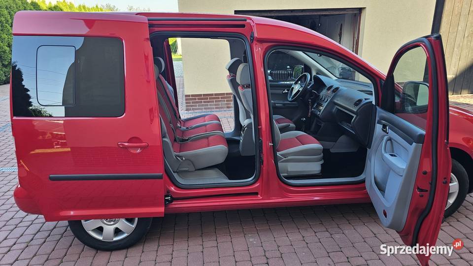 Volkswagen Caddy III 14 80 2008r 5 osobowy klima podkarpackie Zarszyn