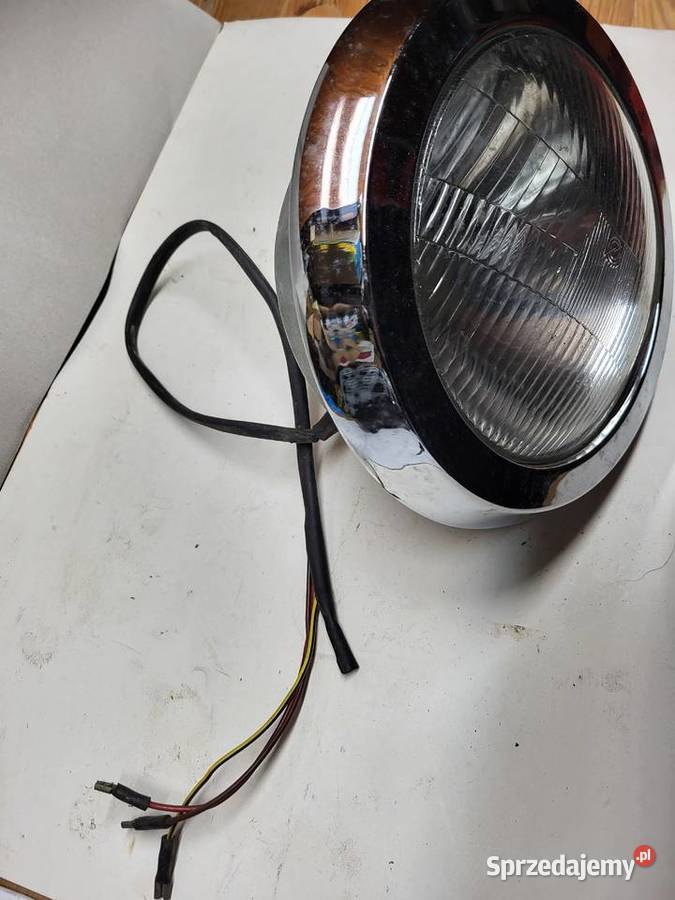 Syrena Nysa lampa przednia kompletna reflektor Lampy przednie Chodzież