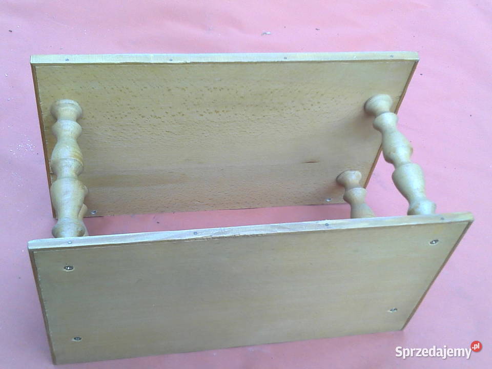 Półka podwójna 41x21x30 wisząca stojąca Knurów