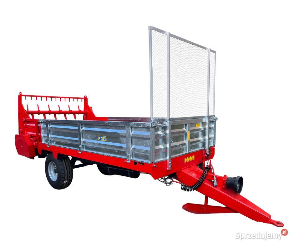 Rozrzutnik obornika burtowy jednoosiowy Jolmet Rogóźno sprzedam