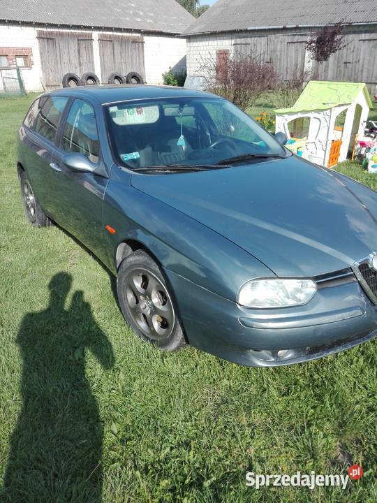 Alfa romeo 156 sportwagon 24jtd 2002r oc pt 340000km Skrzynice Pierwsze