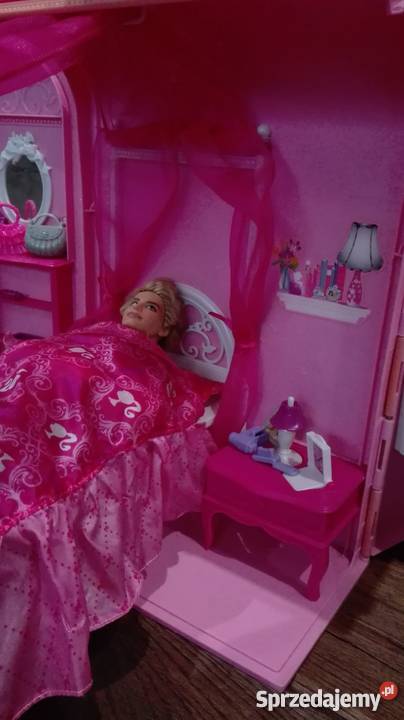 DOMEK LALEK BARBIE WALIZKA LALKA KEN TANIO Koszalin