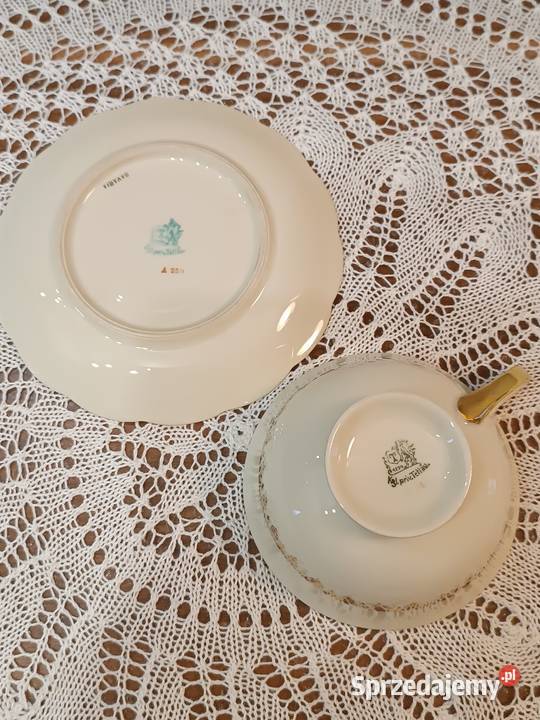 Porcelana Kgl priv Tettau Porcelana i szkło małopolskie Gorlice