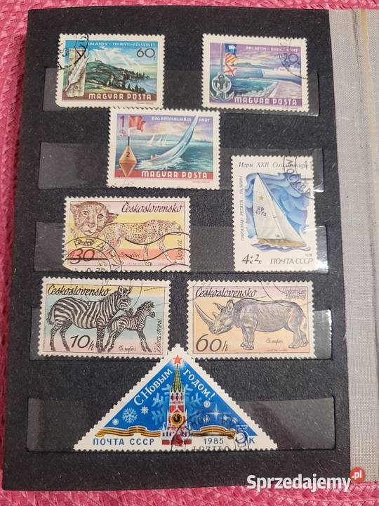 Znaczki z lat 6070