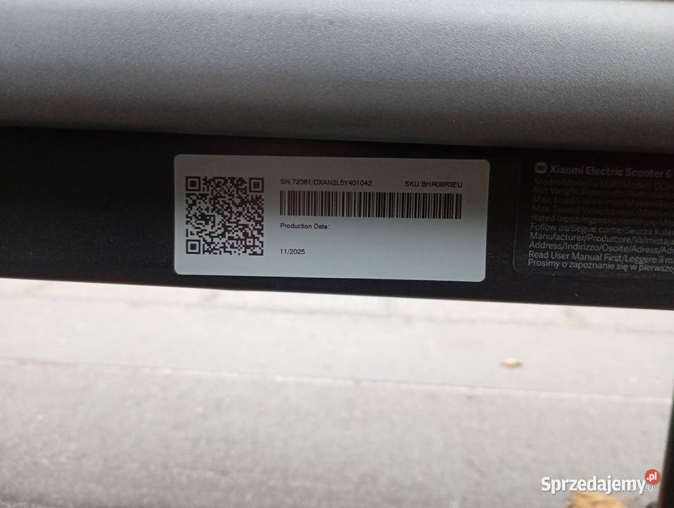 Hulajnoga Xiaomi Electric Scooter 6 koła 12 Hulajnogi elektryczne Lublin