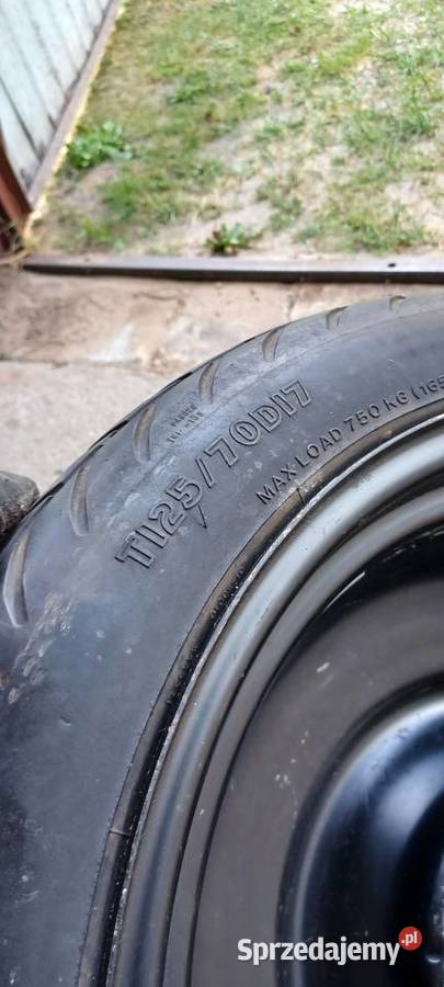 Koło dojazdowe t12570 d17 Wólka Piecząca