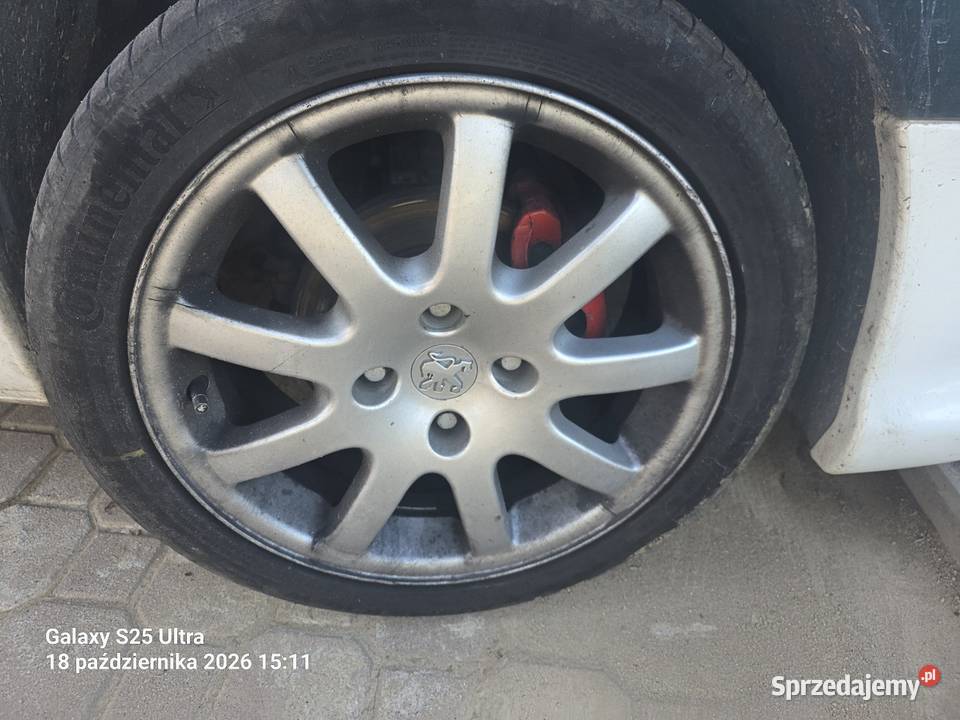 Felgi aluminiowe Peugeot 16 4x108 opony Czechówka