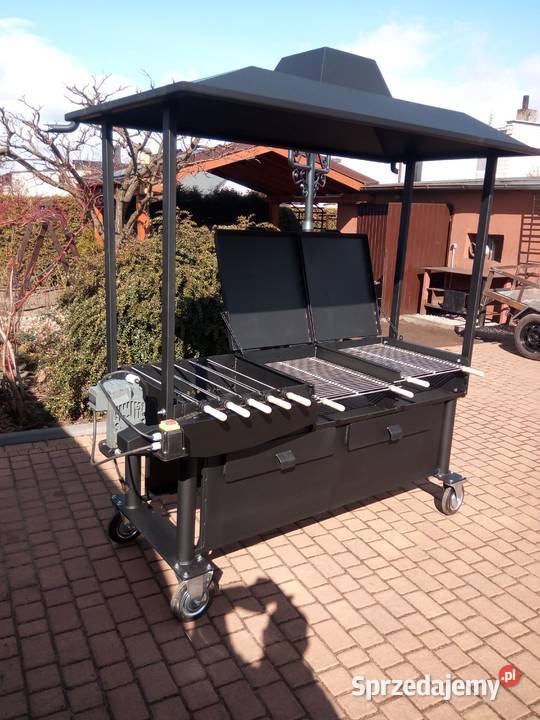 Grill gastronomiczny cateringowy na szaszłyki Damasławek sprzedam