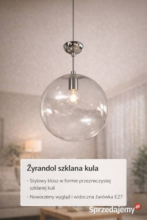 Żyrandole kinkiety plafony