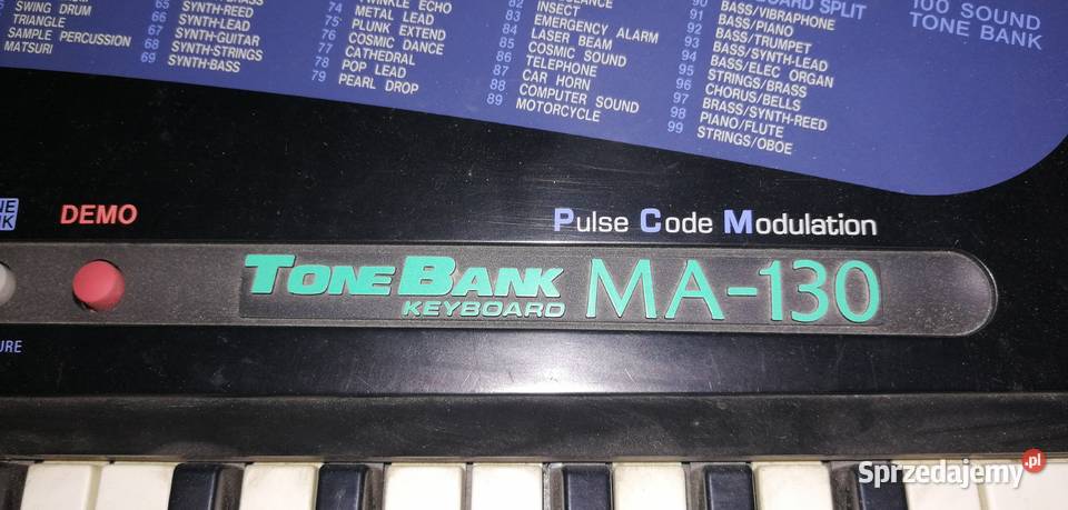 organy Casio MA 130 i Medeli MC 6A Włocławek