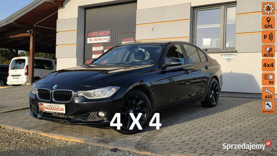 BMW 330 BMW 330D xDrive ładny stan 4x4 sedan F30 serwisowany w ASO śląskie Chełm Śląski